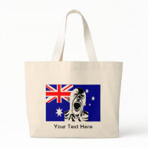 Screaming Man Australia Canvas Bag