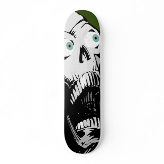 Screaming Skull skateboard