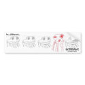 Screaming Squid "be different" Bumper Sticker bumper stickers