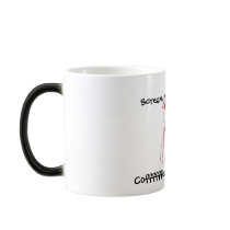 Screaming Squid "Coffee" Color-Changing Mug by jennbeckstudios Screaming Squid "Coffee" Color-Changing Mug