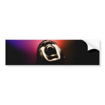 Screaming sticker bumper stickers
