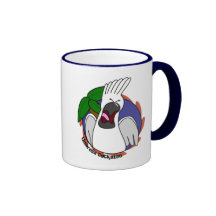 Screaming Umbrella Cockatoo Mug