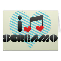 Screamo fan cards