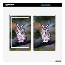 Screech Owl Kindle Fire Skin