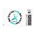 Screening Month January Ribbon - Cervical Cancer