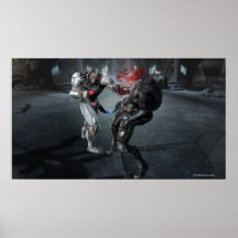 Screenshot: Cyborg vs Batman Posters