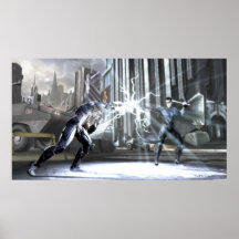 Screenshot: Cyborg vs Nightwing 4 Print