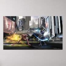 Screenshot: Flash vs Nightwing Poster