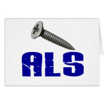 SCREW ALS 1 cards by awarenessgifts SCREW ALS 1 cards