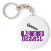 SCREW Alzheimer's Disease 1 Keychains