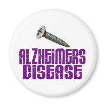 SCREW Alzheimer's Disease 1 Fridge Magnet