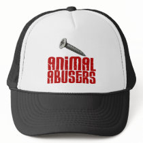 SCREW Animal Abusers 1 hats