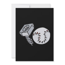 Screw Ball Personalized Invitation