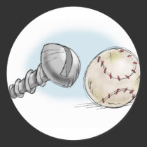 screw ball stickers