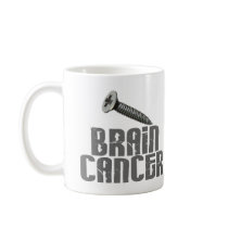 SCREW Brain Cancer 1 Mugs