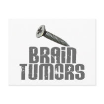 SCREW Brain Tumors 1 postcards