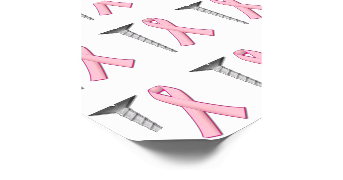 Screw Breast Cancer Awareness Pink Ribbon Temporary ...
