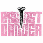 Screw Breast Cancer Photo Cutout