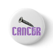 SCREW Cancer 1 buttons by awarenessgifts SCREW Cancer 1 buttons