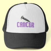 SCREW Cancer 1 hats by awarenessgifts SCREW Cancer 1 hats