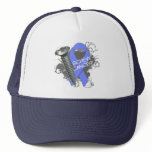 Screw Cancer - Grunge Esophageal Cancer hats