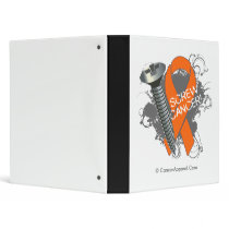 Screw Cancer - Grunge Leukemia Vinyl Binder