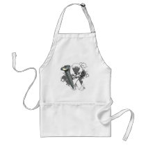 Screw Cancer - Grunge Lung Cancer Aprons