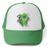 Screw Cancer - Grunge Lymphoma hats