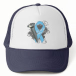Screw Cancer - Grunge Prostate Cancer hats