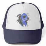 Screw Cancer - Grunge Stomach Cancer hats