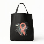 Screw Cancer - Grunge Uterine Cancer bags