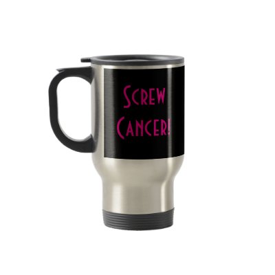 Screw Cancer! Coffee Mugs by DodgerLorri