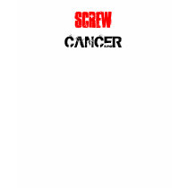 Screw Cancer Tank Top t-shirts by radgirl Screw Cancer Tank Top t-shirts
