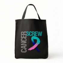 Screw Cancer - Thyroid Cancer bags