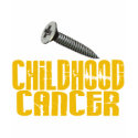 SCREW Childhood Cancer 1 t-shirts by awarenessgifts SCREW Childhood Cancer 1 t-shirts