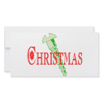 Screw Christmas Personalized Photo Card