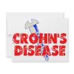 Screw Crohn's Disease Custom Announcements