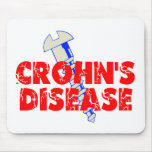 Screw Crohn's Disease Mouse Pads