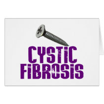SCREW Cystic Fibrosis 1 Greeting Cards