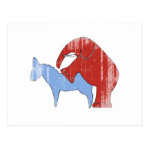 SCREW DEMOCRATS Faded.png Postcard