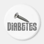 SCREW Diabetes 1 Fridge Magnet