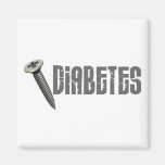 Screw Diabetes 2 Fridge Magnet
