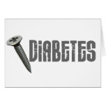 Screw Diabetes 2 Greeting Cards