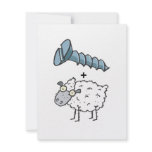 screw ewe personalized invite