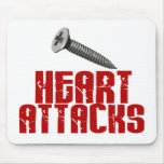 SCREW Heart Attacks 1 mousepads