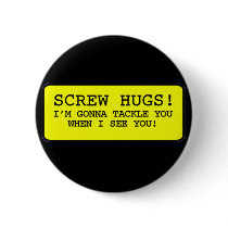 Screw Hugs Pinback Buttons