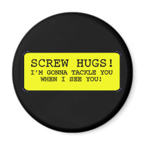 Screw Hugs Fridge Magnets