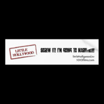 Screw It! I'm Going to Nashville Bumper Sticker bumper stickers