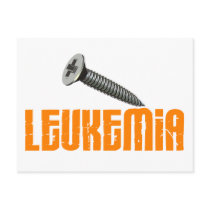 SCREW Leukemia 1 Post Cards