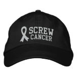 Screw Lung Cancer Baseball Cap